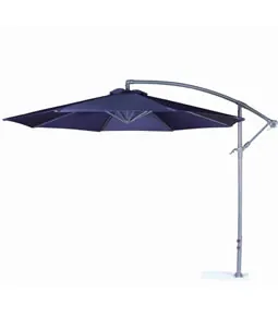Navy cantilever garden umbrella